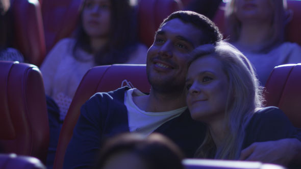 couple at movie