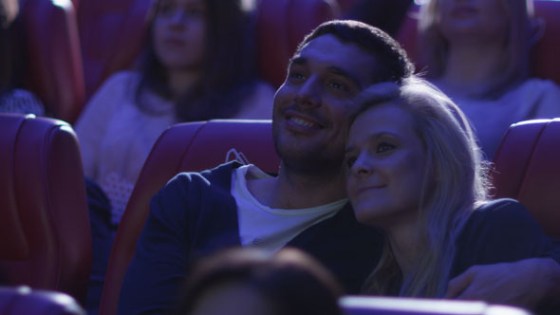 couple at movie